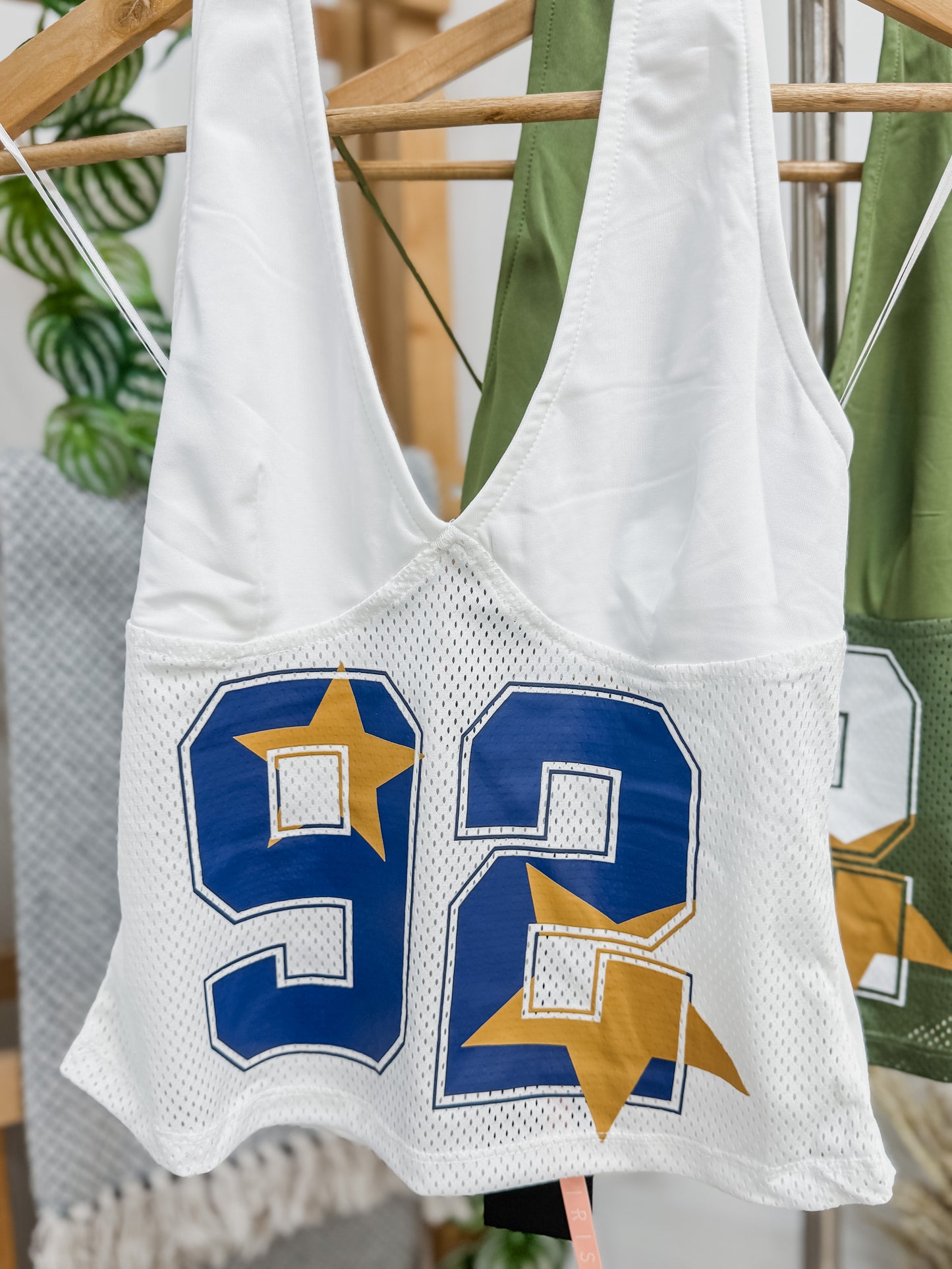 Sporty '92 Jersey Halter Top