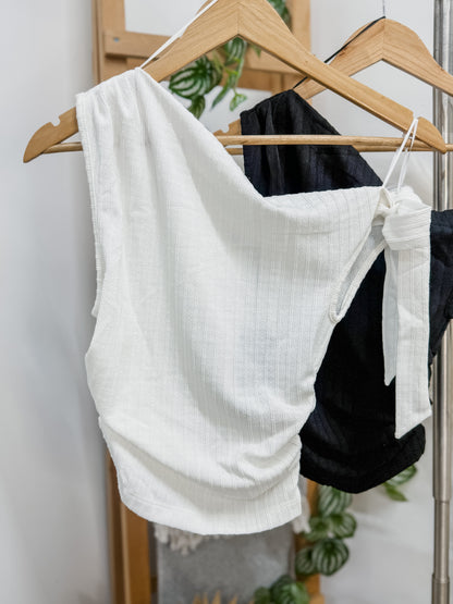 Kaeli Asymmetrical Neckline Top