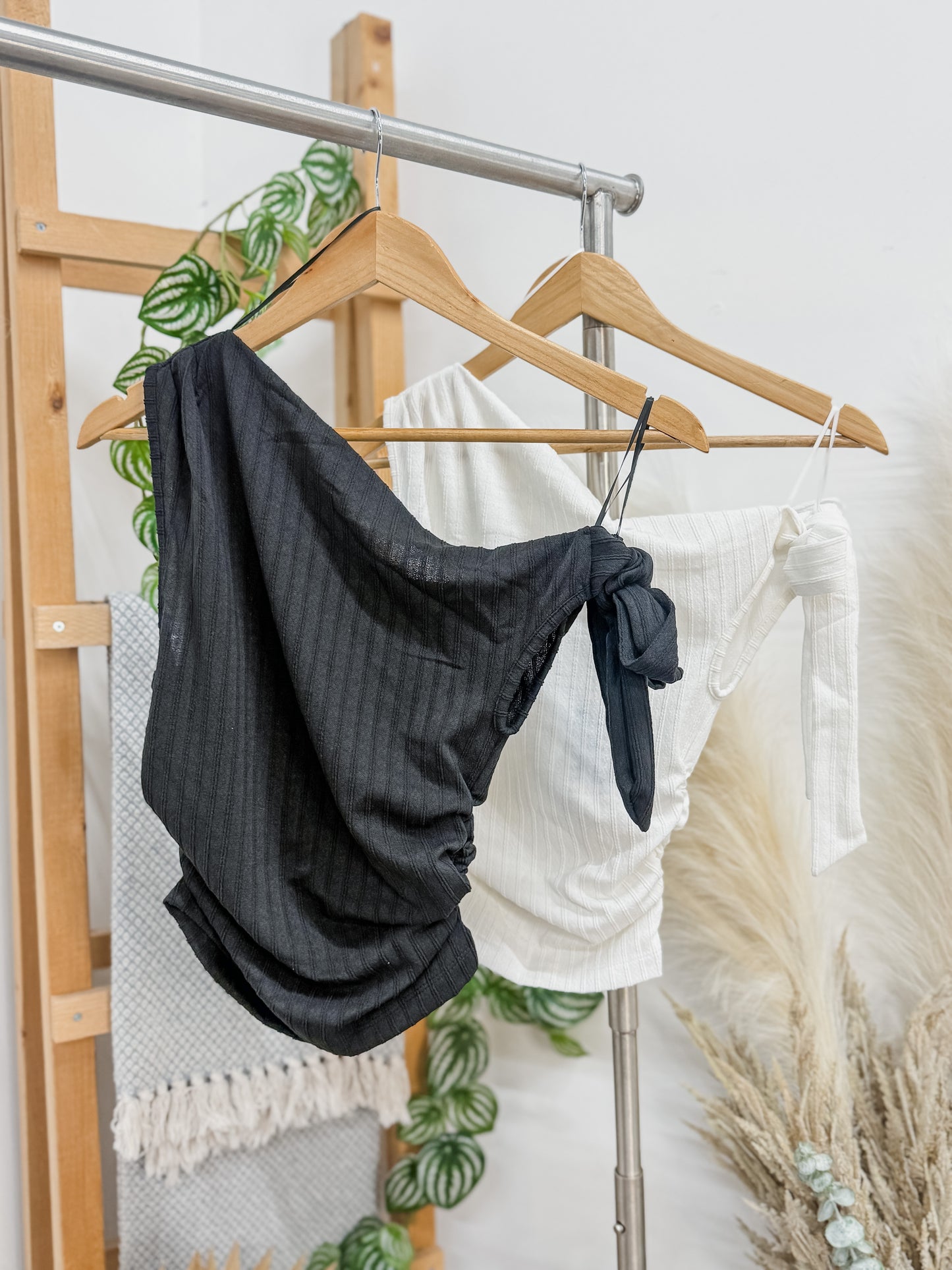 Kaeli Asymmetrical Neckline Top