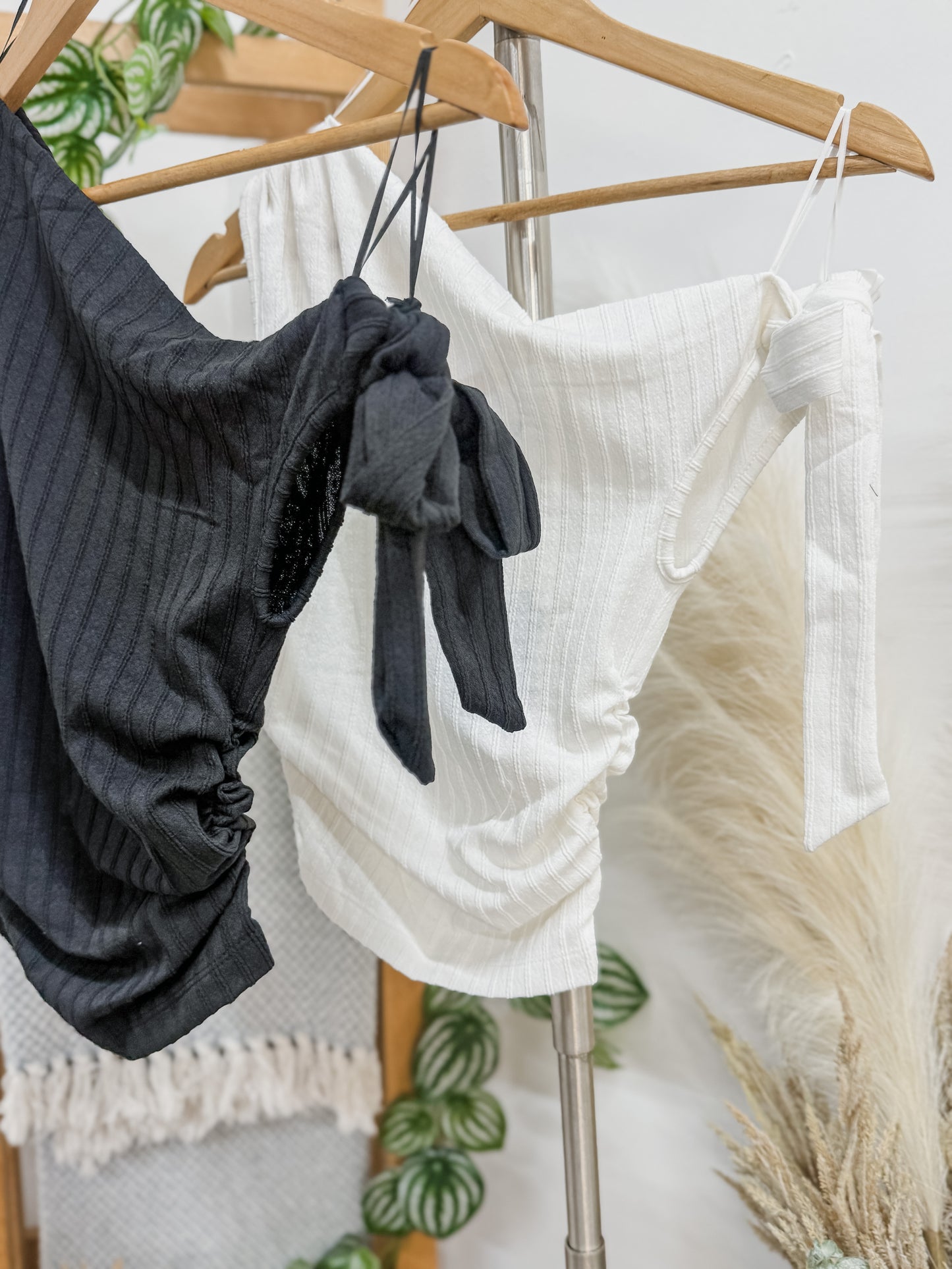 Kaeli Asymmetrical Neckline Top