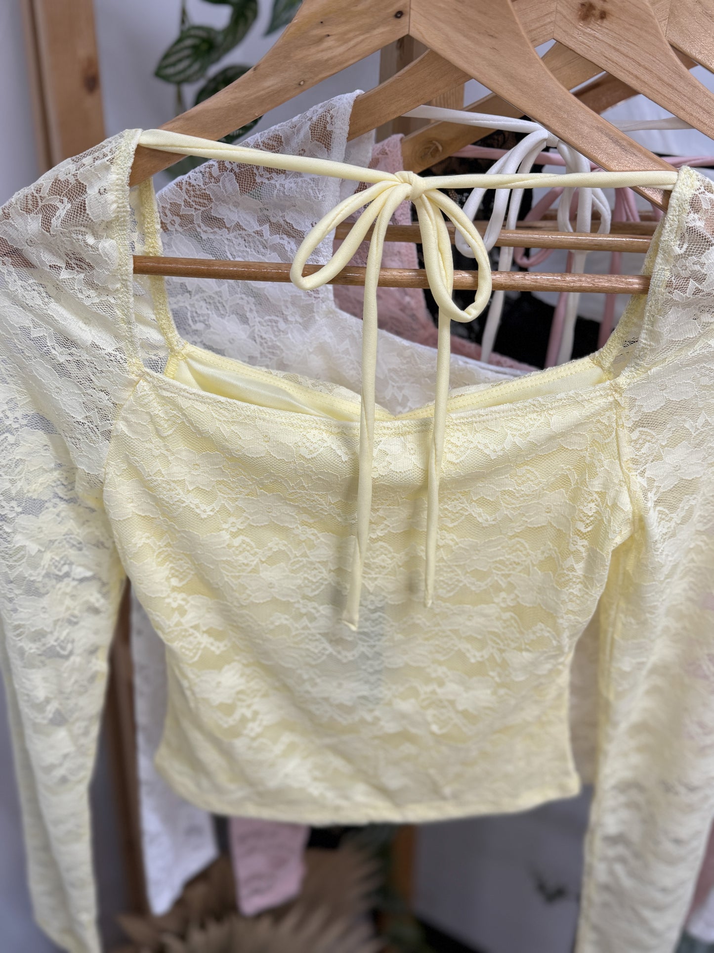 Emilia Lace Long Sleeve Top