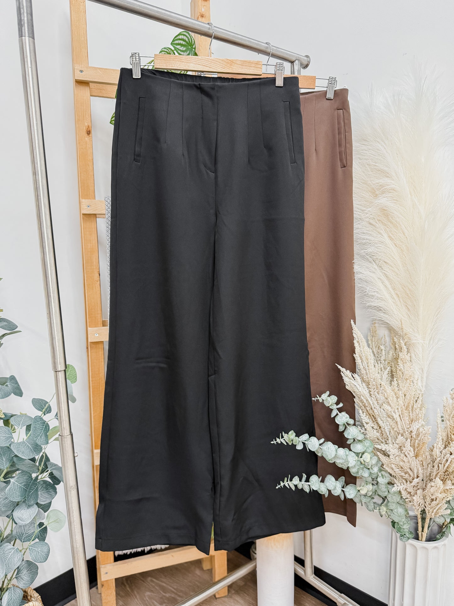 Sylvia Wide Leg Trouser Pants