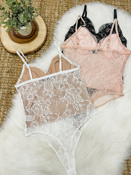 Lani Lace Mesh Bodysuit