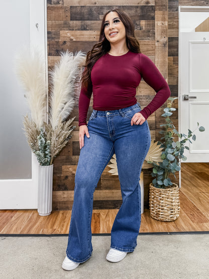 RESTOCK! Lynn Soft Double Layered Long Sleeve Top