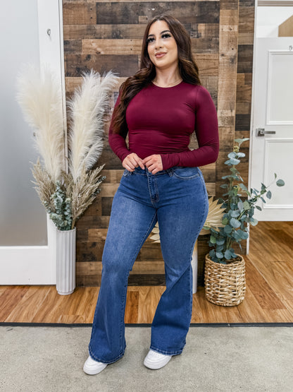 RESTOCK! Lynn Soft Double Layered Long Sleeve Top