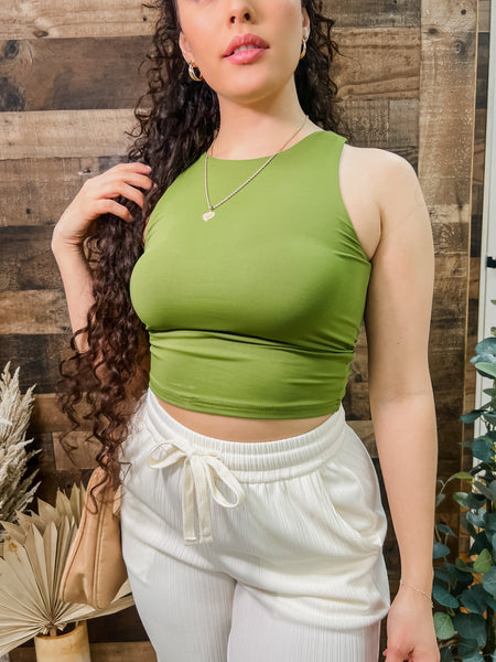 Vianey Double Layered Halter Top