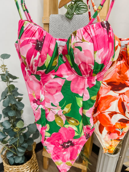 Kalila Floral Stretch Bodysuit