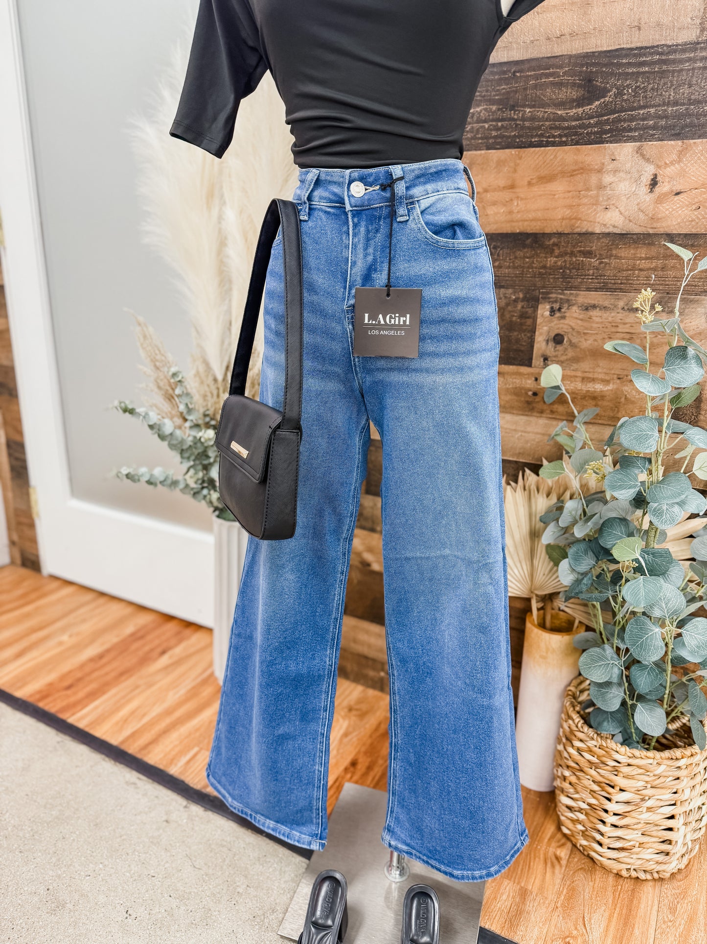 RESTOCK! Janae High Waisted Wide Leg Jeans