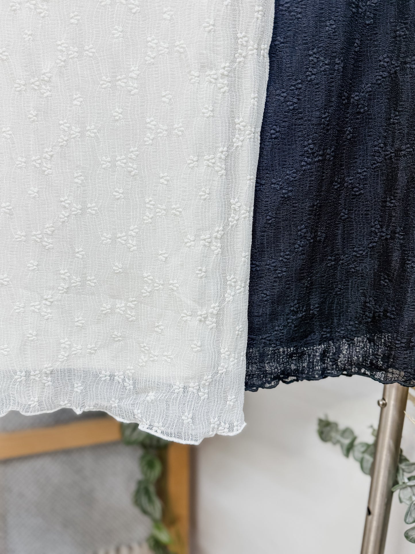 Christelle Midi Ditsy Floral Lace Skirt