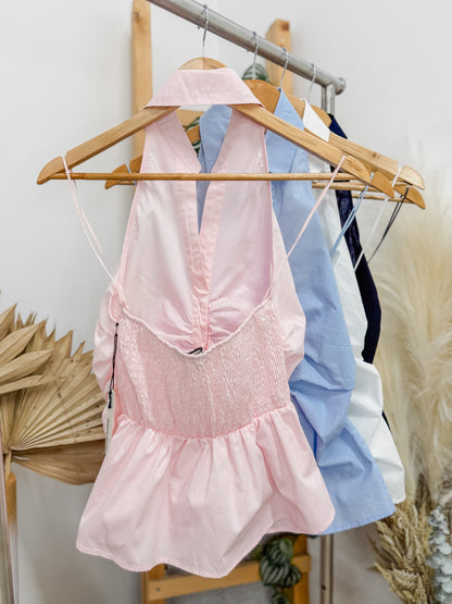 Adeline Collared Sleeveless Top