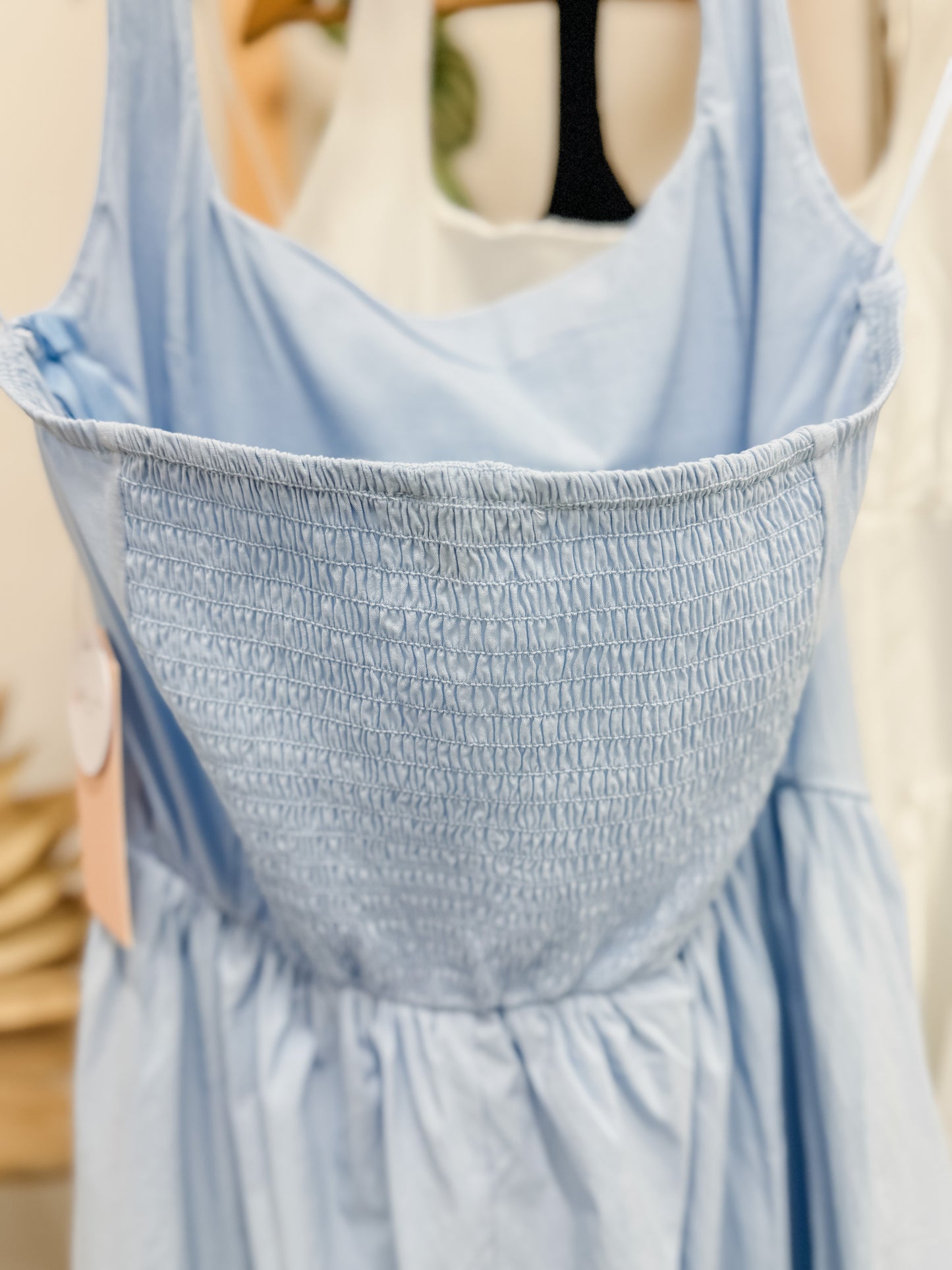 Leslie Halter Basque Waist Dress