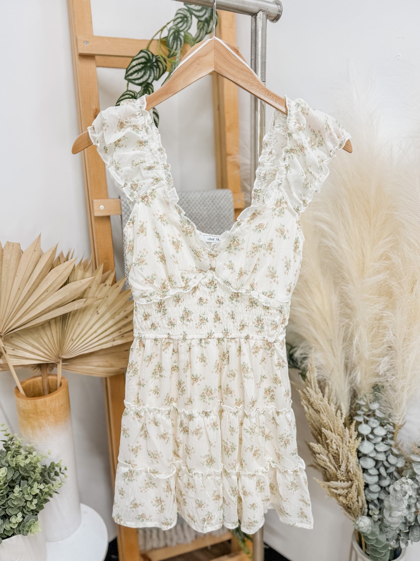 Ava Short Sleeve Floral Dress