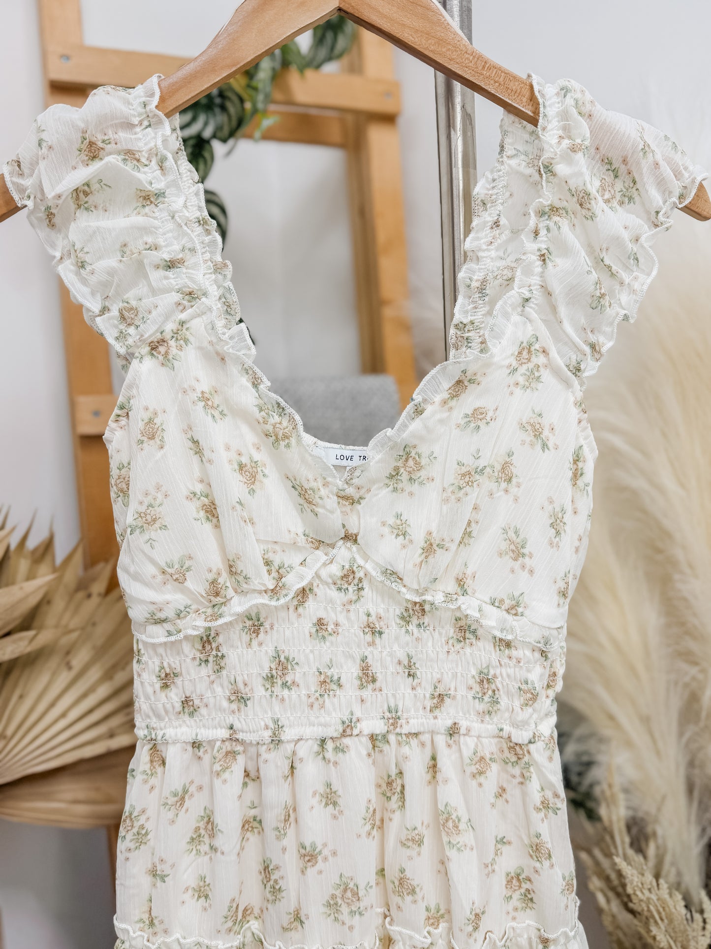 Ava Short Sleeve Floral Dress