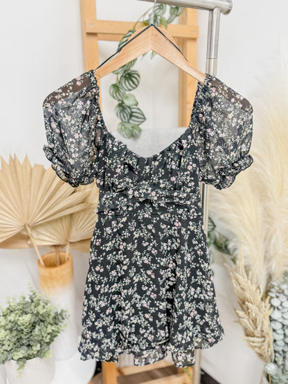 Emeline Floral Short Sleeve Dress