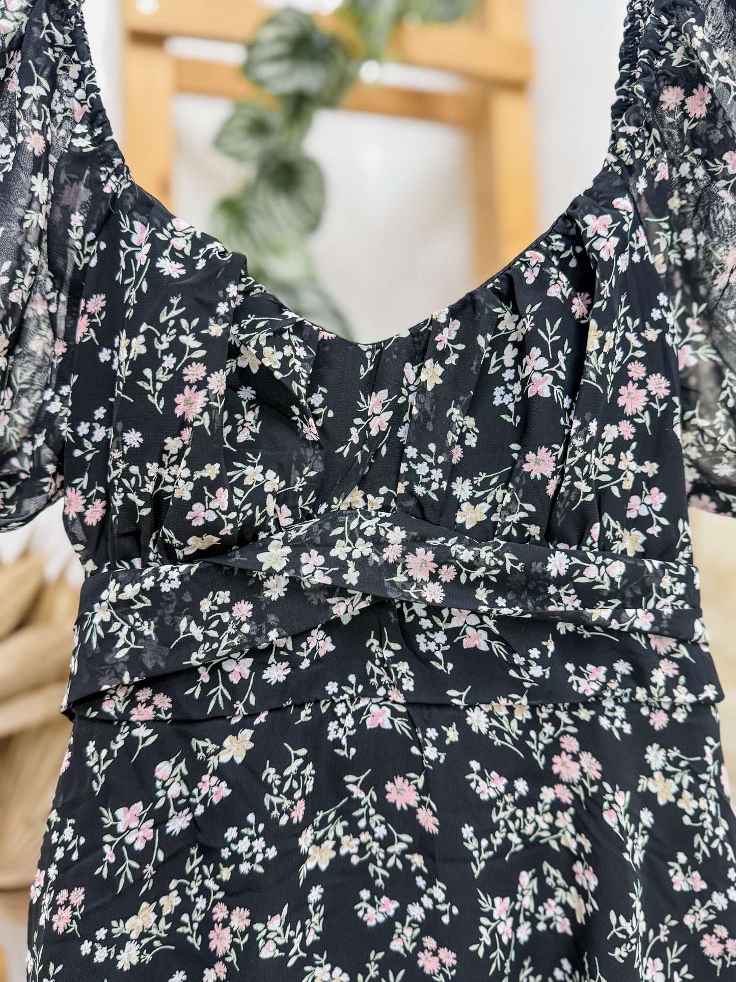 Emeline Floral Short Sleeve Dress