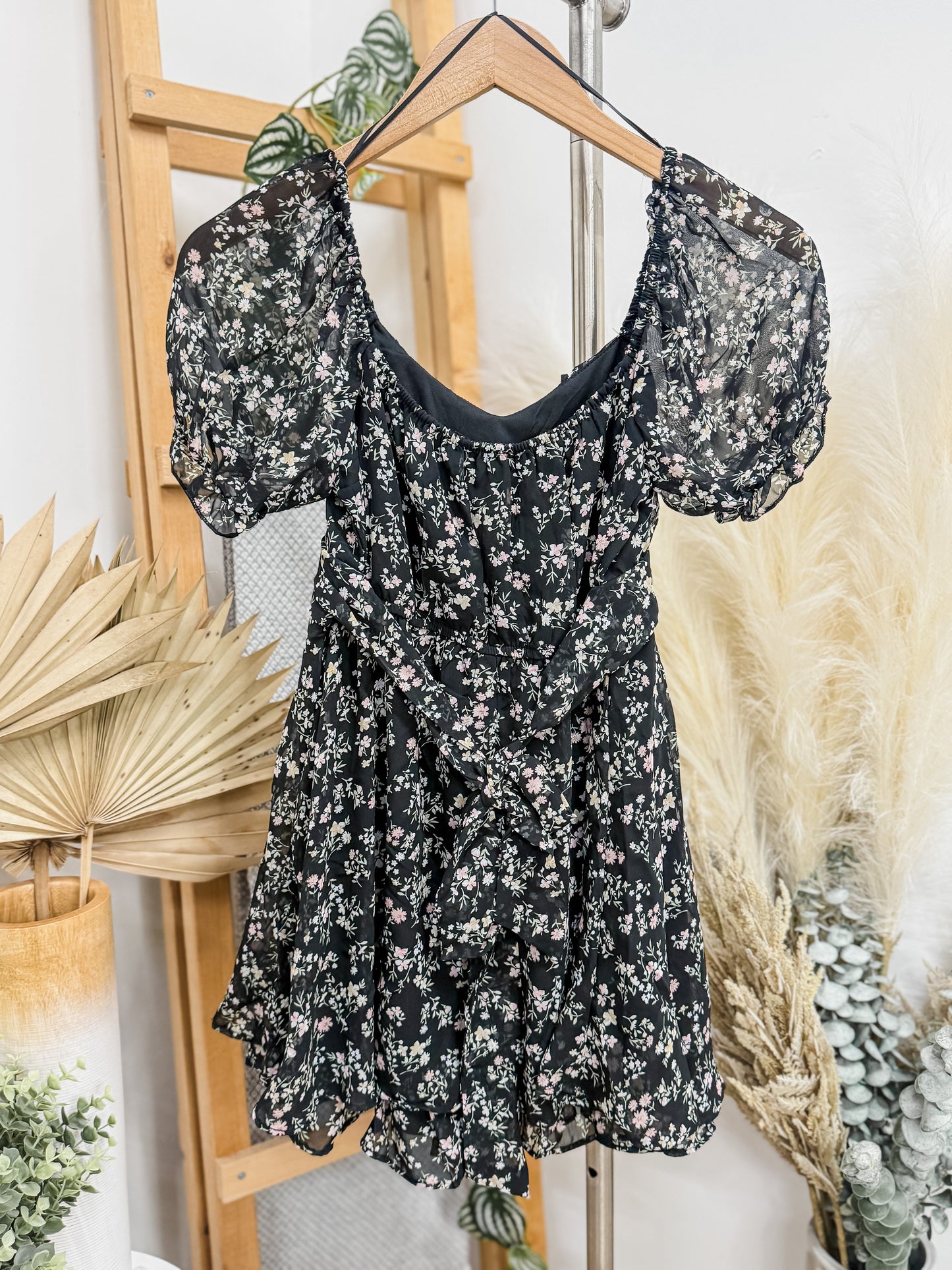 Emeline Floral Short Sleeve Dress