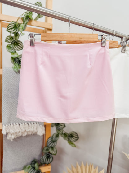 Belle Slit Mini Skirt with Shorts