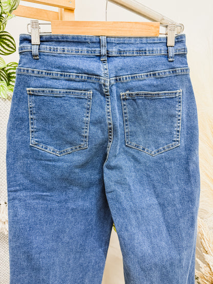 Layla Cargo High Rise Stretch Jeans