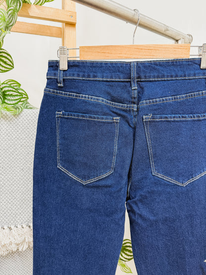 Jesse Stretch High Rise Mom Jeans