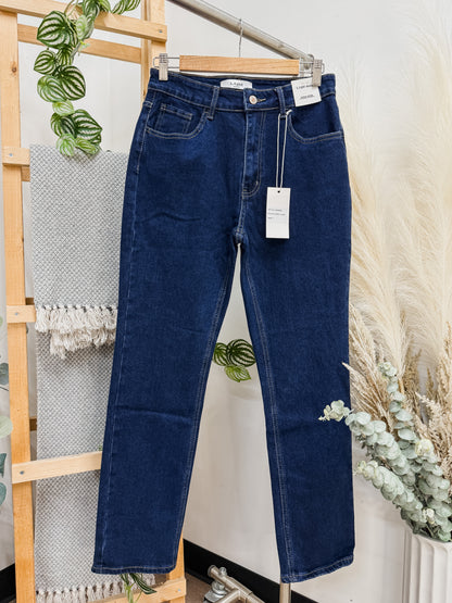 Jesse Stretch High Rise Mom Jeans