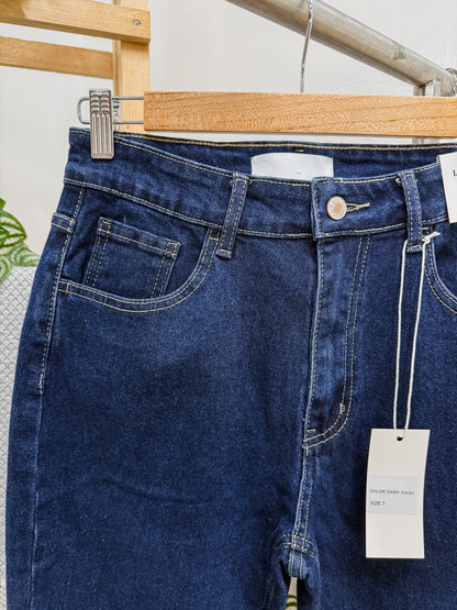 Jesse Stretch High Rise Mom Jeans