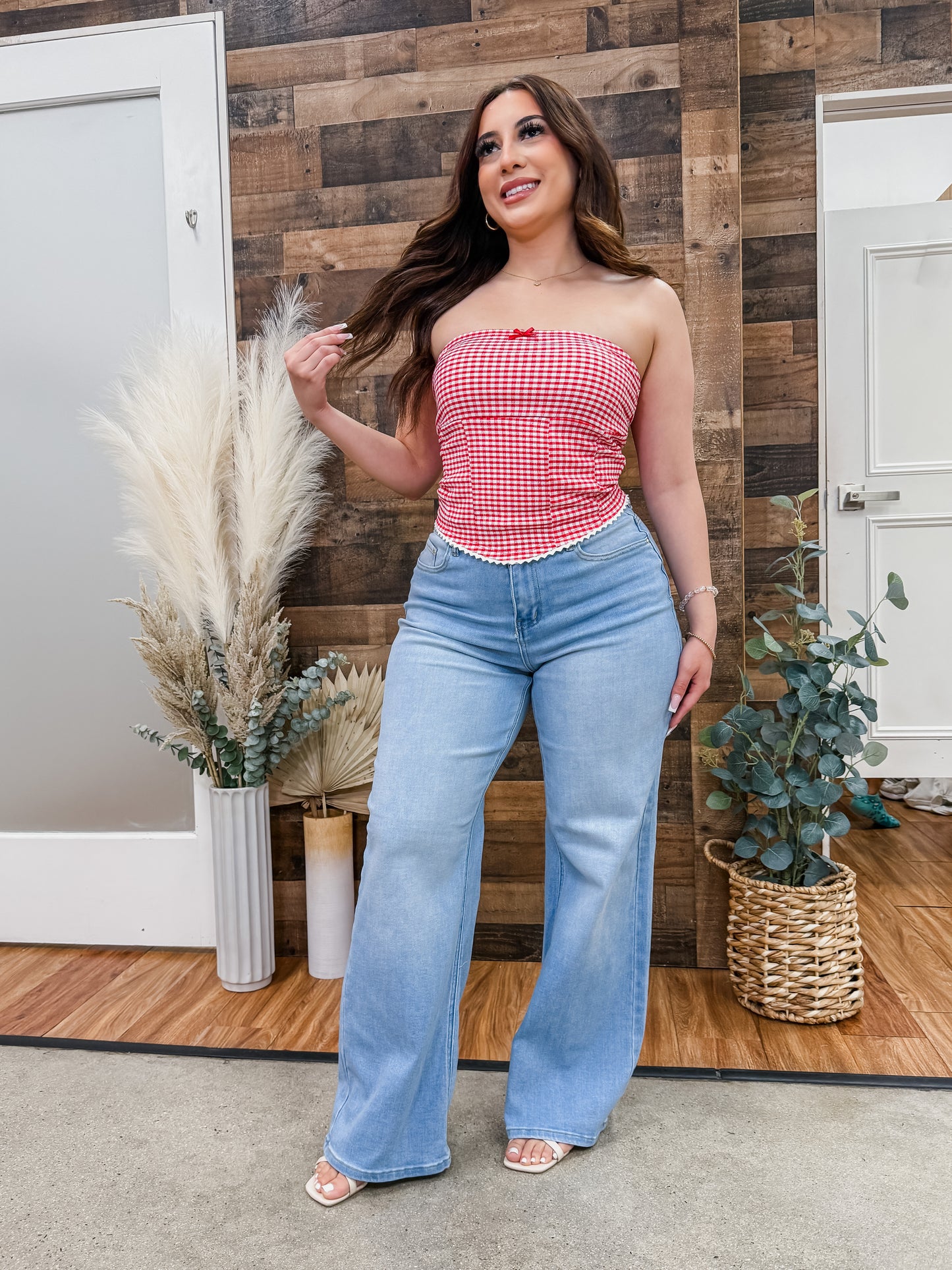 RESTOCK! Mariah High Waist Loose Straight Jeans