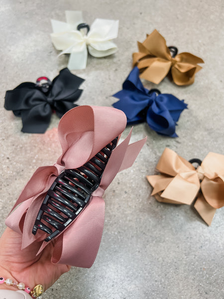 Sophia Bow Claw Clip