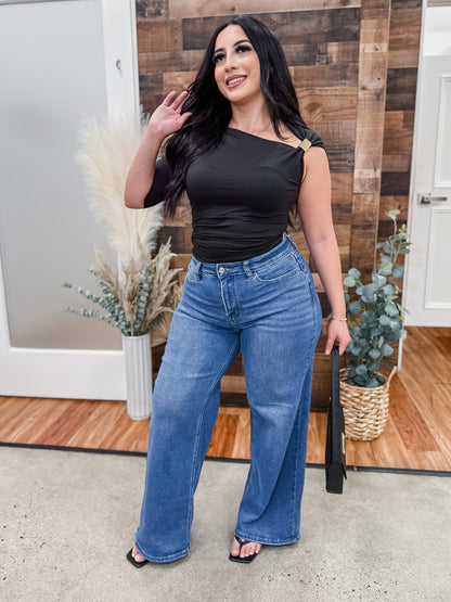 RESTOCK! Janae High Waisted Wide Leg Jeans