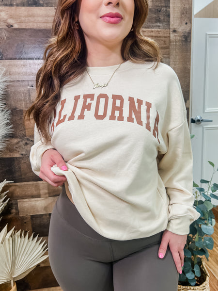 California Dreaming Oversized Sweatshirt