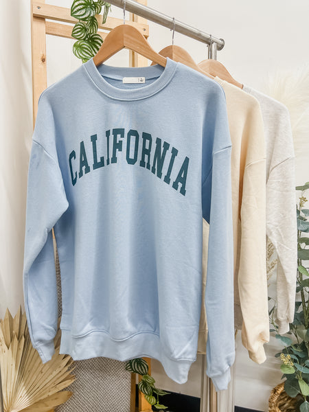 California Dreaming Oversized Sweatshirt