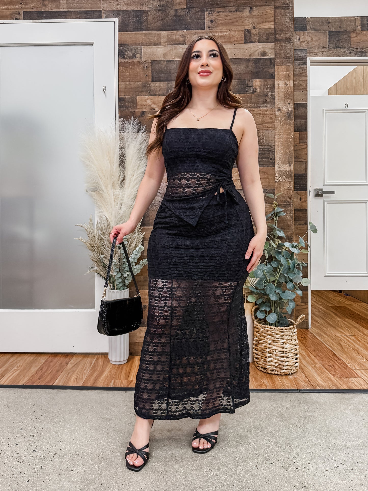 Fernanda Lace Midi Skirt Set