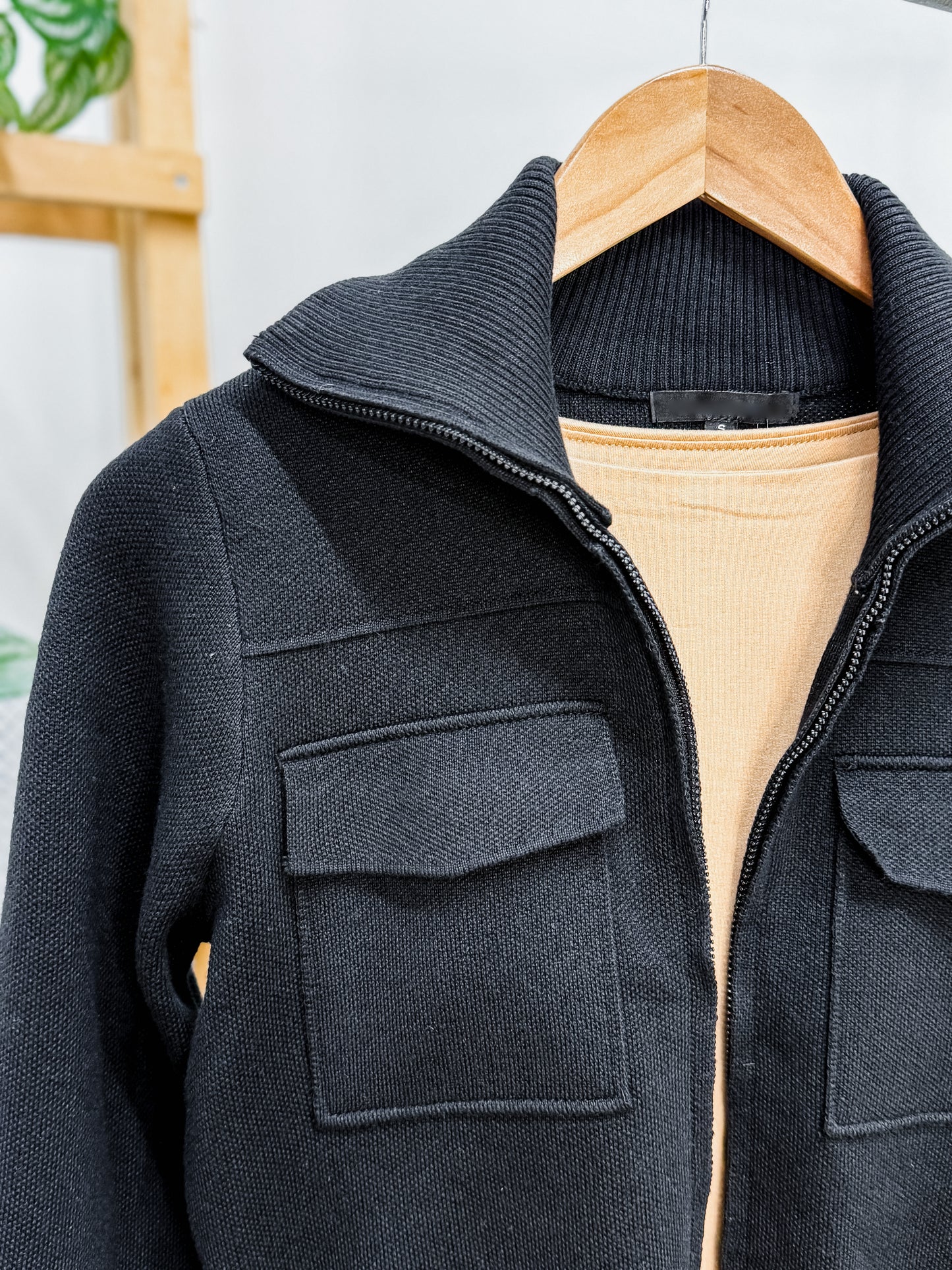 Adaline Knit Sweater Zip Jacket