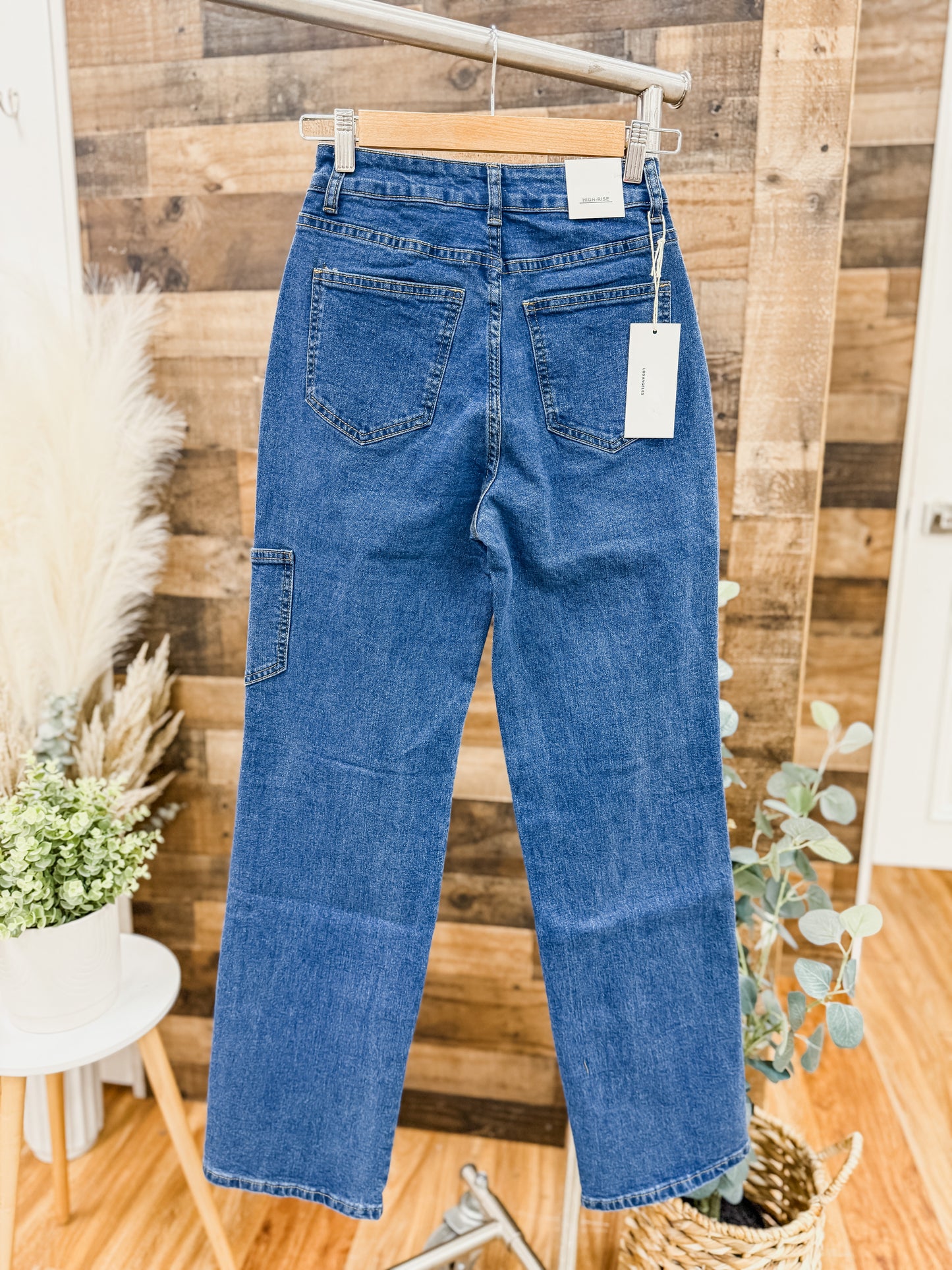 Taylor Cargo Straight Leg Jeans