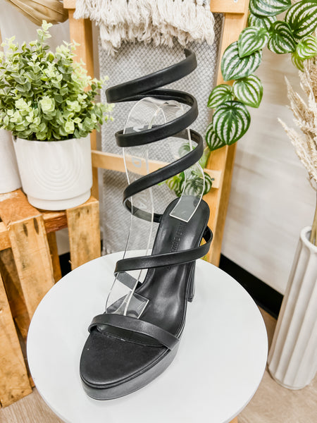 Bali Wrap Around Platform Heels