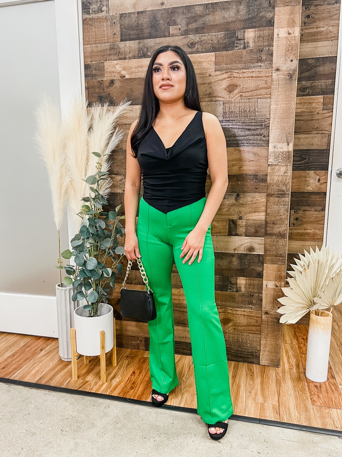 Selena High Waist Stretch Pants