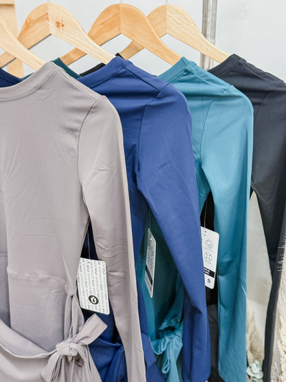 Daniella Side Tie Dress with Built In Shorts