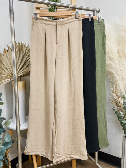 RESTOCK! Denise Woven Trouser Pants