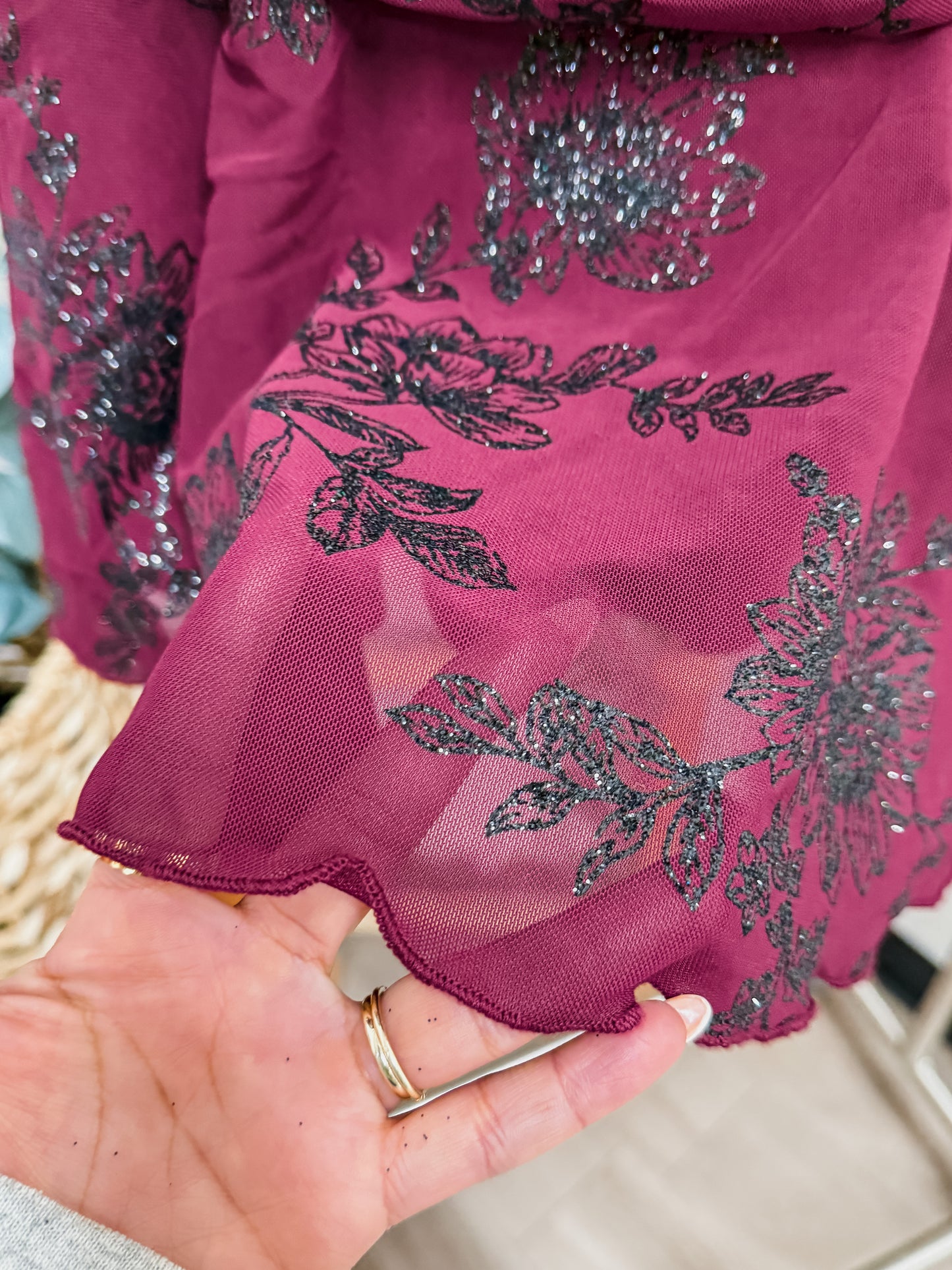 Camilla Rose Strapless Dress