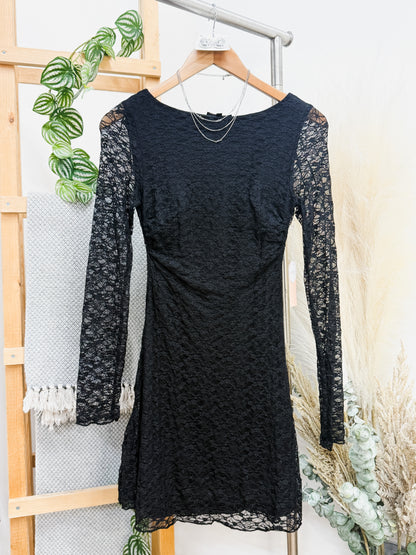 Lori Lace Stretch Flared Dress