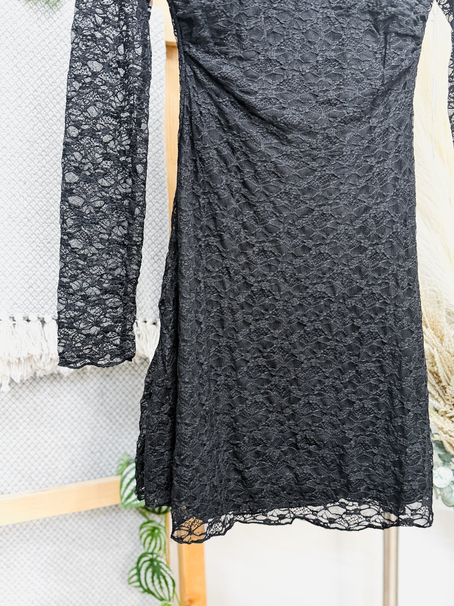 Lori Lace Stretch Flared Dress