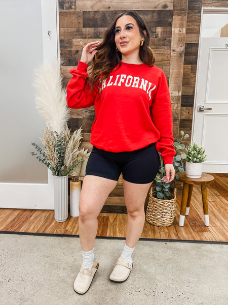 California Dreaming Oversized Sweatshirt