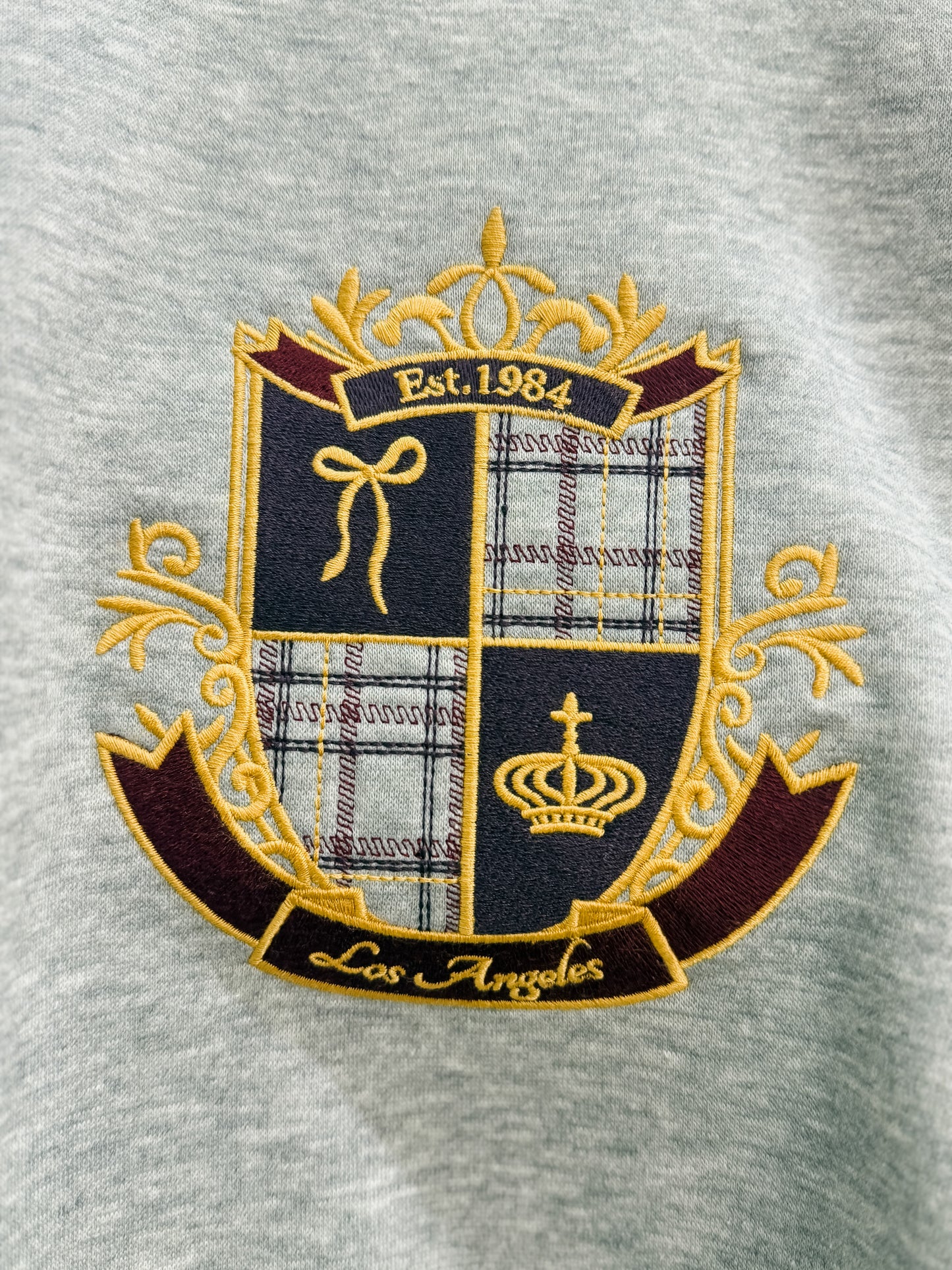 Classic Bow Fleece Los Angeles Sweatshirt