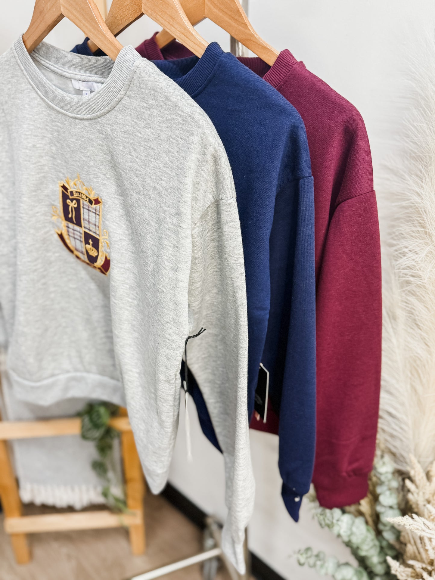 Classic Bow Fleece Los Angeles Sweatshirt