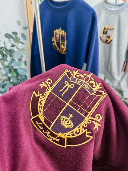 Classic Bow Fleece Los Angeles Sweatshirt