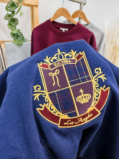 Classic Bow Fleece Los Angeles Sweatshirt