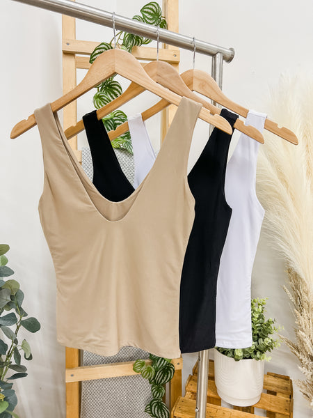 Anessa Double Lined Tank Top