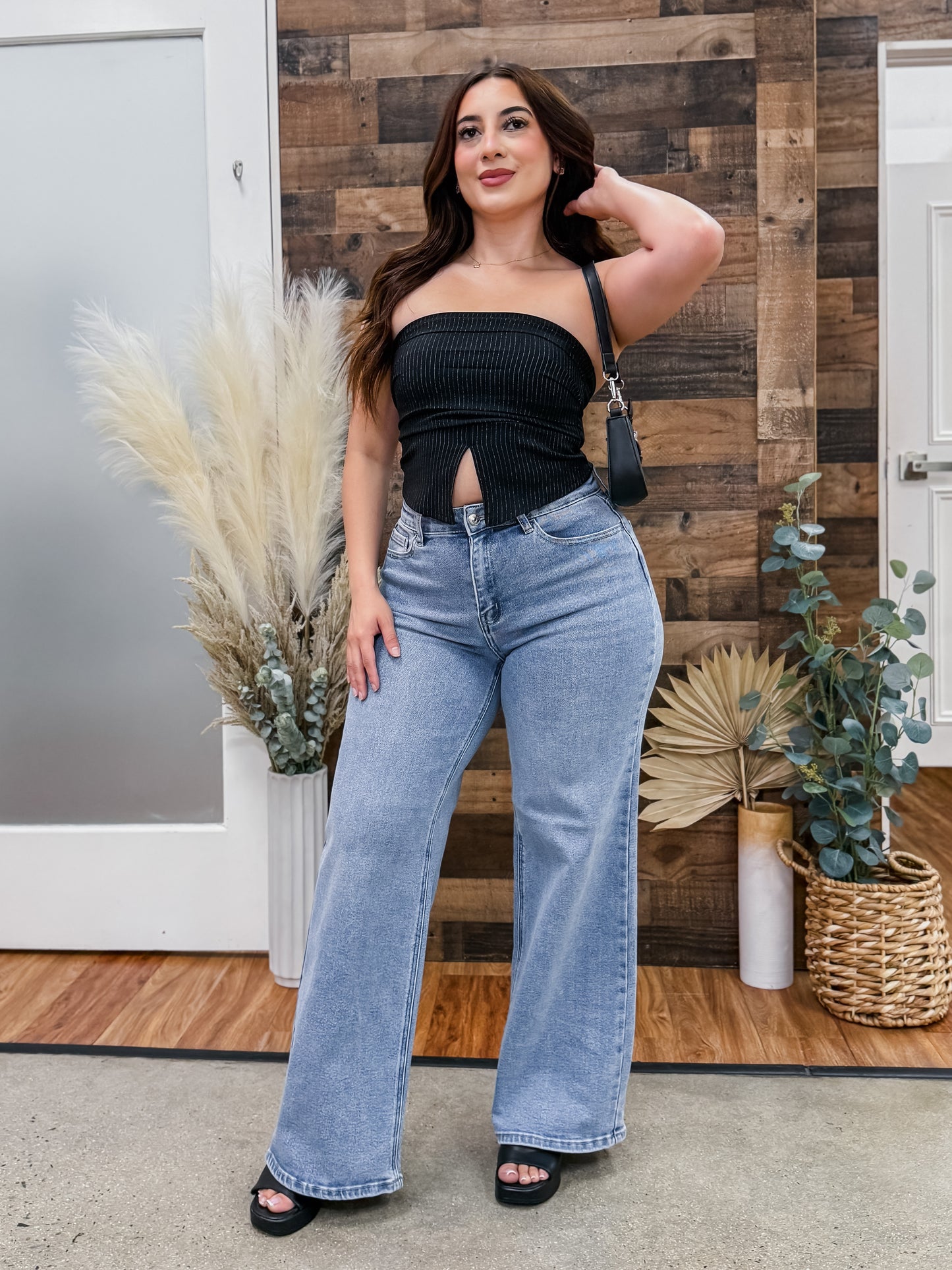 RESTOCK! Janae High Waisted Wide Leg Jeans
