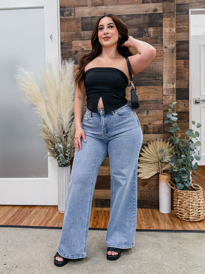 RESTOCK! Janae High Waisted Wide Leg Jeans