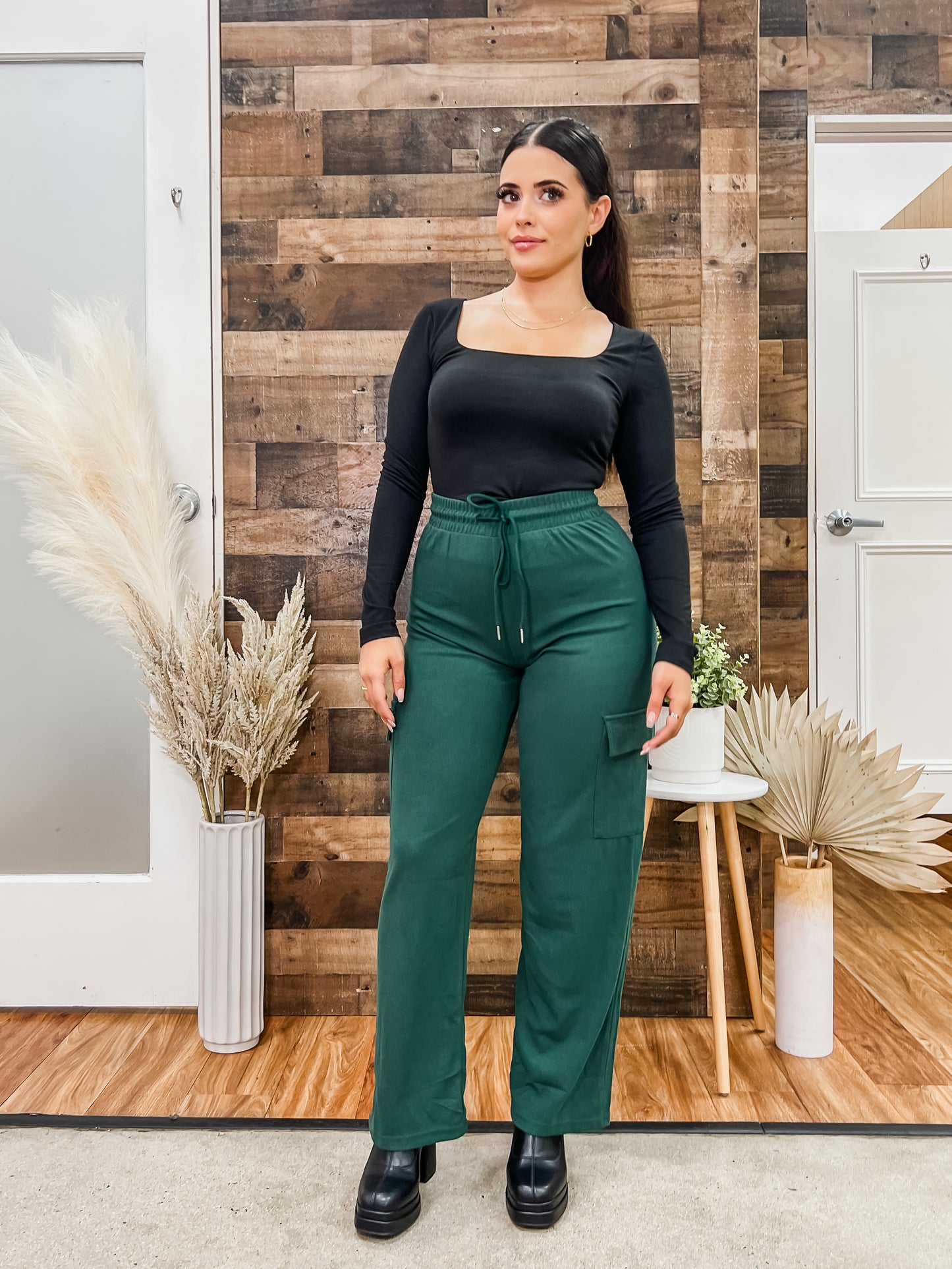 Bailey Elastic Waistband Pants