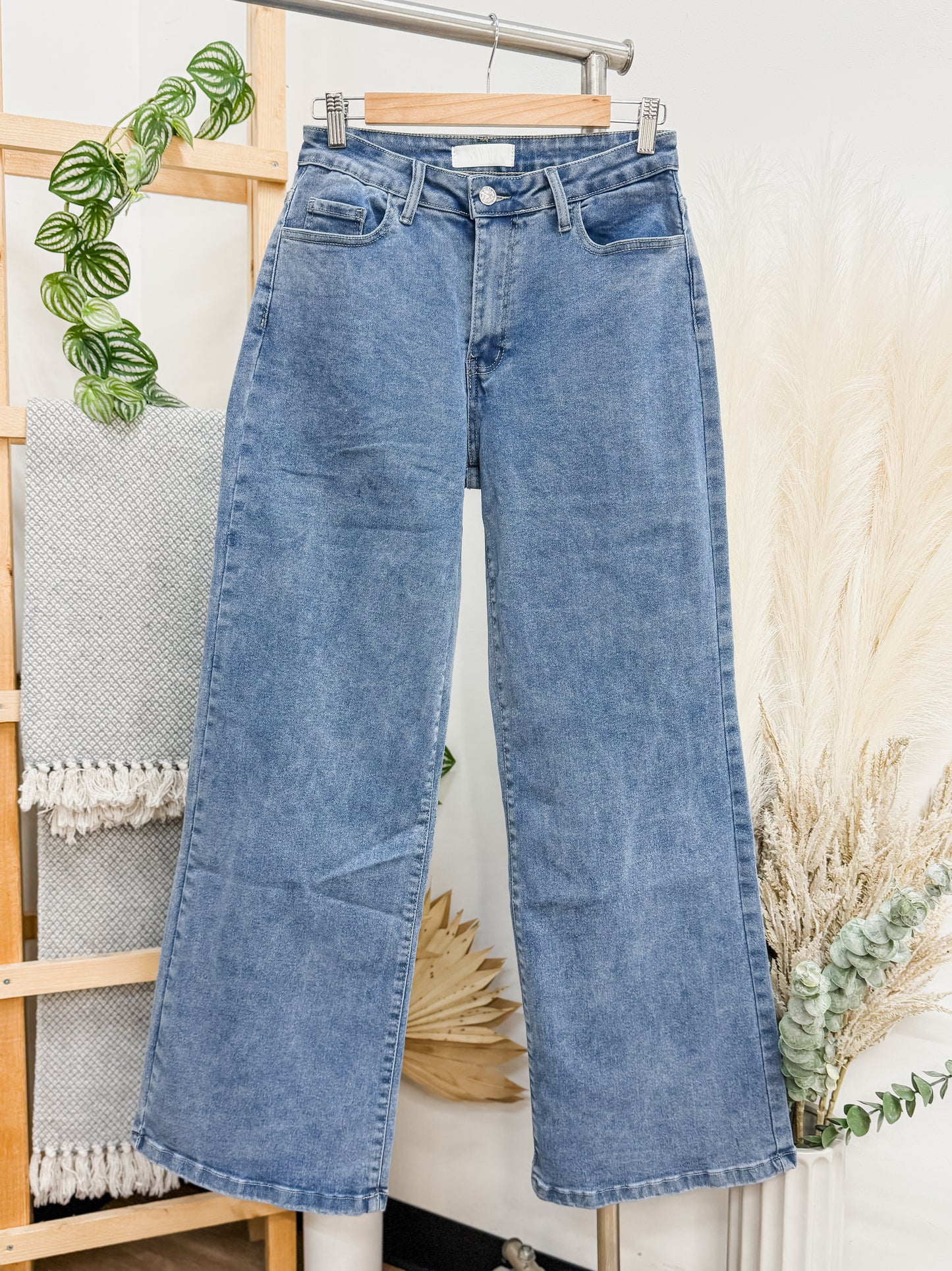 Kennedy Wide Leg Stretch Jeans